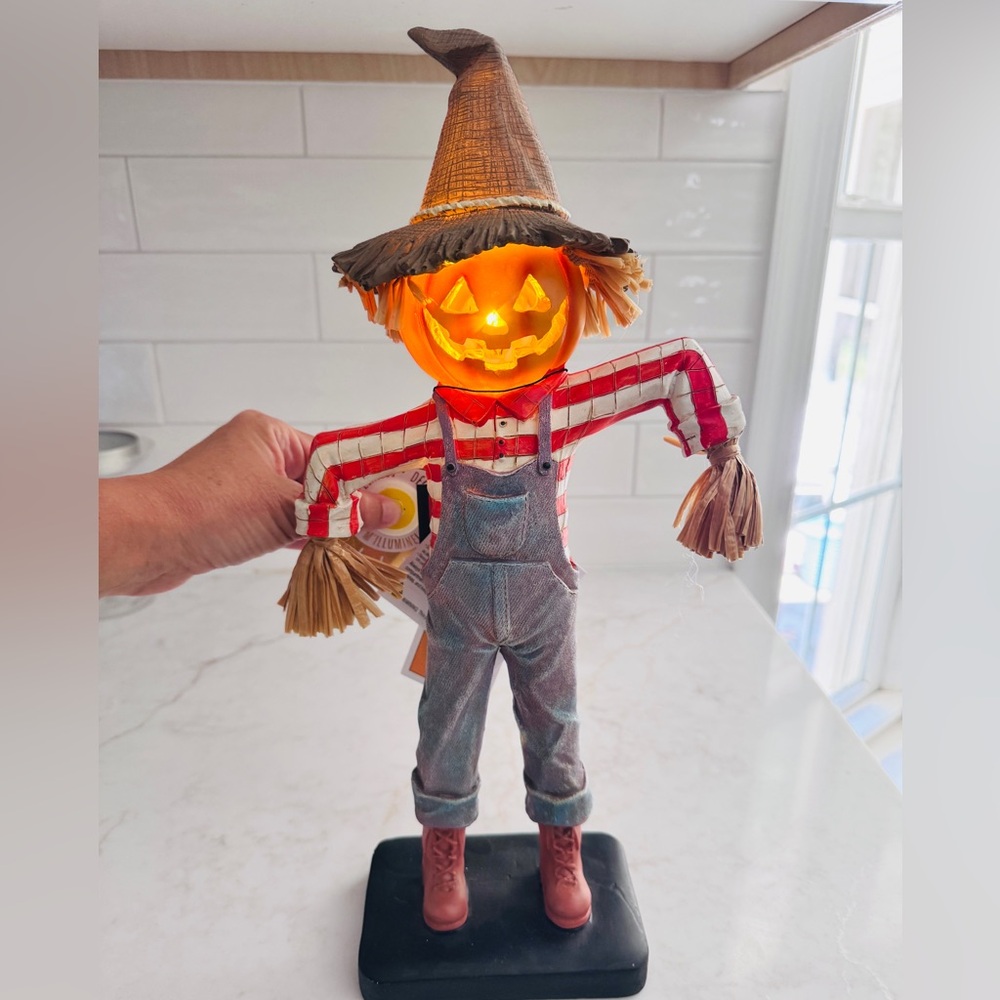 Halloween Light Up Scarecrow